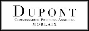 Dupont commissaires priseurs associés Morlaix - Logo.