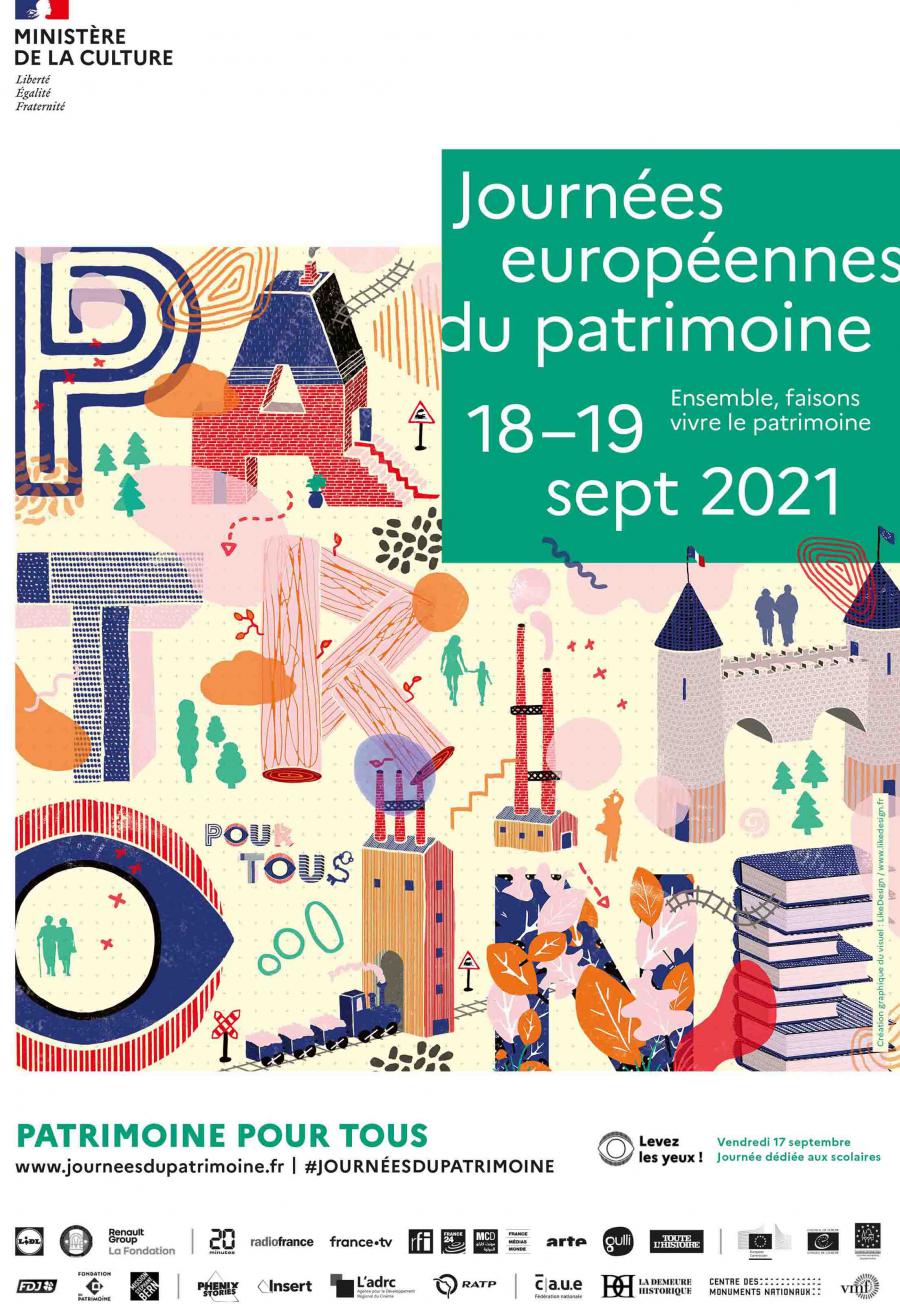 Les journées européennes du patrimoine 2021.